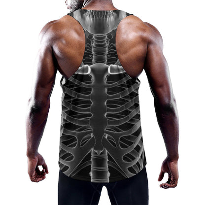 Radiologist X-Ray Film Print Training Tank Top