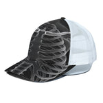 Radiologist X-Ray Film Print White Mesh Trucker Cap