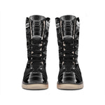 Radiologist X-Ray Film Print Winter Boots