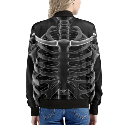 Radiologist X-Ray Film Print Women's Bomber Jacket