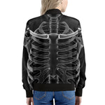 Radiologist X-Ray Film Print Women's Bomber Jacket