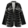 Radiologist X-Ray Film Print Women's Cotton Blazer