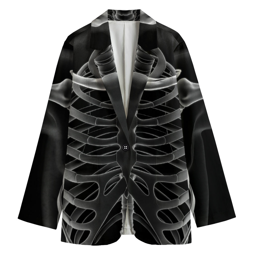 Radiologist X-Ray Film Print Women's Cotton Blazer
