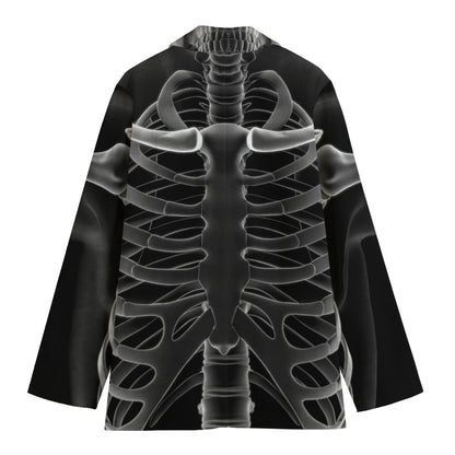 Radiologist X-Ray Film Print Women's Cotton Blazer