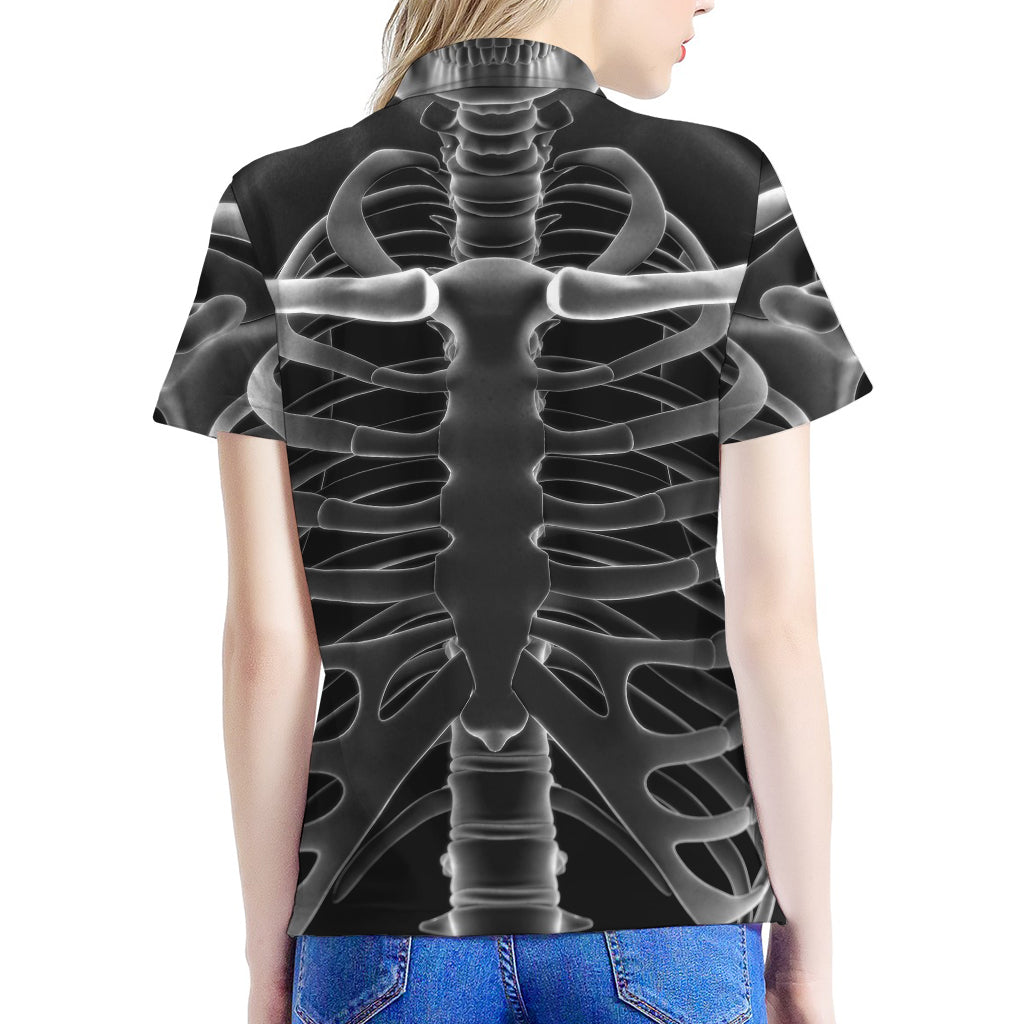 Radiologist X-Ray Film Print Women's Polo Shirt