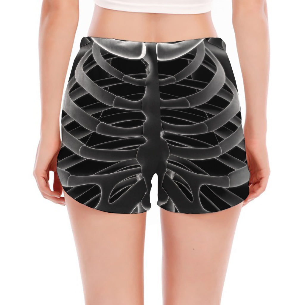 Radiologist X-Ray Film Print Women's Split Running Shorts