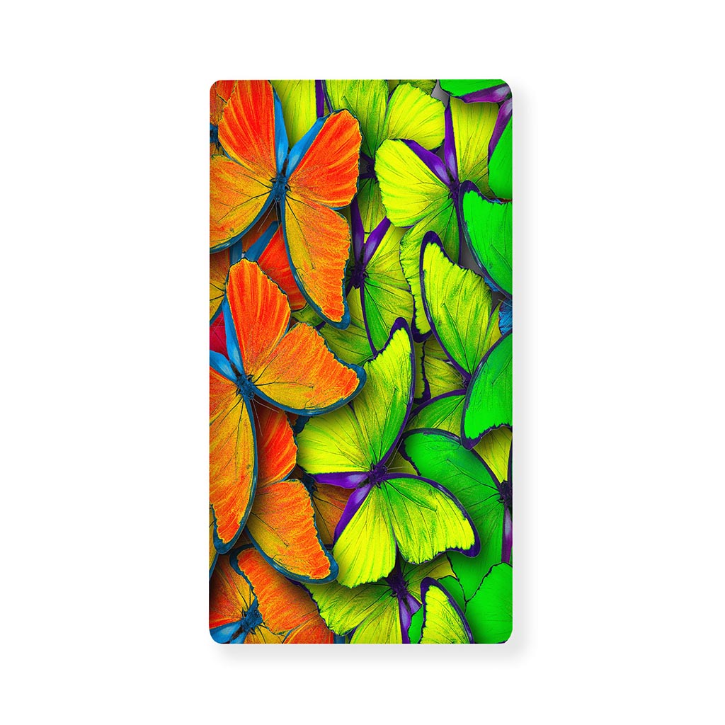 Rainbow Butterfly Pattern Print Baby Crib Sheet