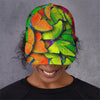 Rainbow Butterfly Pattern Print Baseball Cap