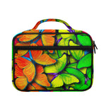 Rainbow Butterfly Pattern Print Briefcase Bible Bag