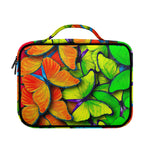 Rainbow Butterfly Pattern Print Briefcase Bible Bag