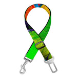 Rainbow Butterfly Pattern Print Dog Seat Belt