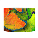 Rainbow Butterfly Pattern Print Drum Lamp Shade