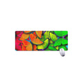 Rainbow Butterfly Pattern Print Extended Mouse Pad