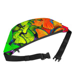 Rainbow Butterfly Pattern Print Fanny Pack