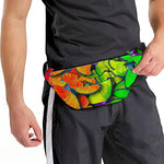 Rainbow Butterfly Pattern Print Fanny Pack