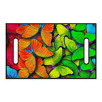 Rainbow Butterfly Pattern Print Golf Cart Seat Cover