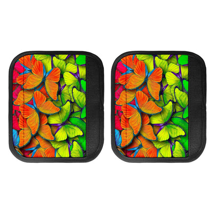 Rainbow Butterfly Pattern Print Handle Covers