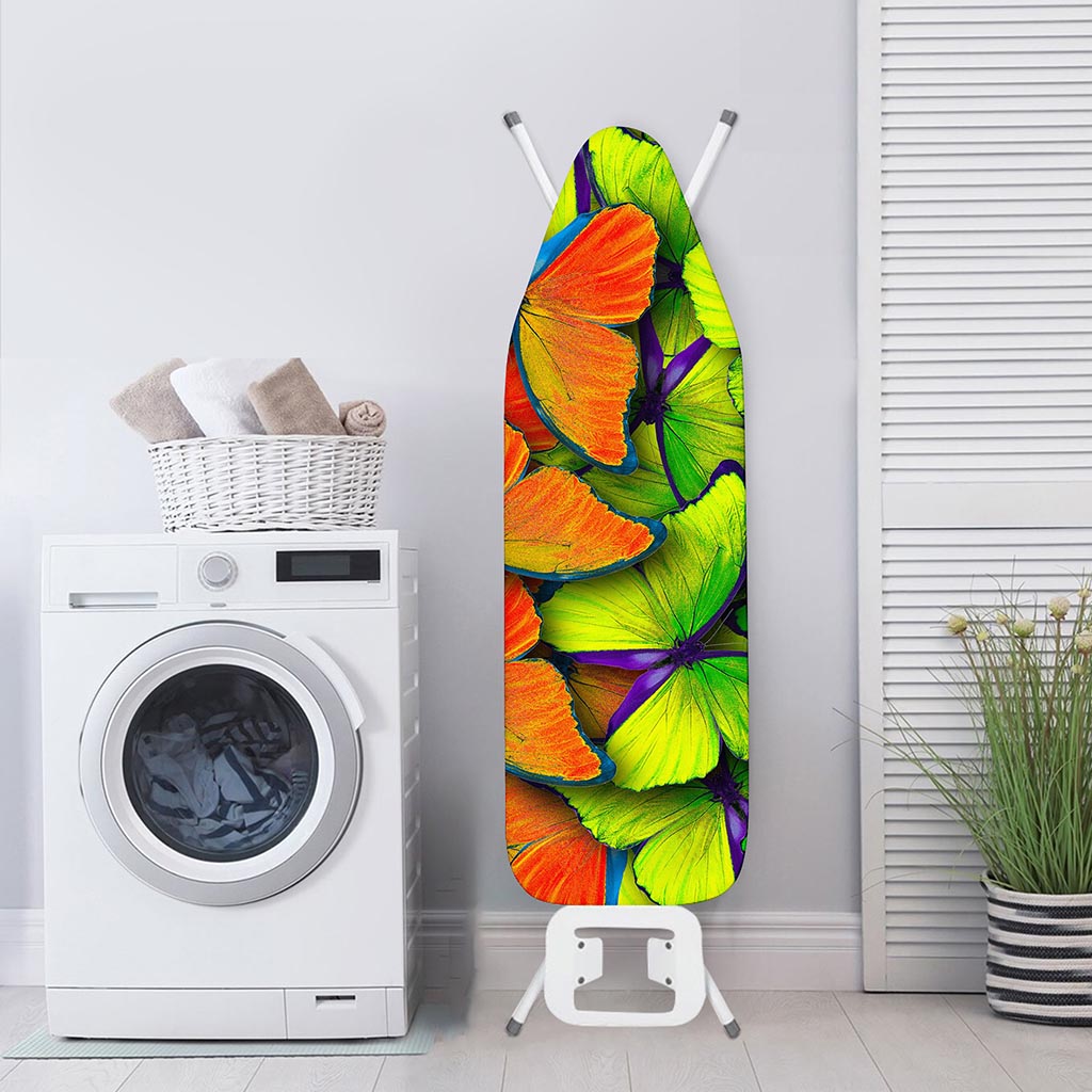 Rainbow Butterfly Pattern Print Ironing Board Cover