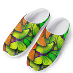 Rainbow Butterfly Pattern Print Mesh Casual Shoes