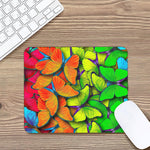 Rainbow Butterfly Pattern Print Mouse Pad