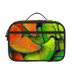 Rainbow Butterfly Pattern Print Portable Lunch Bag