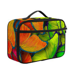 Rainbow Butterfly Pattern Print Portable Lunch Bag