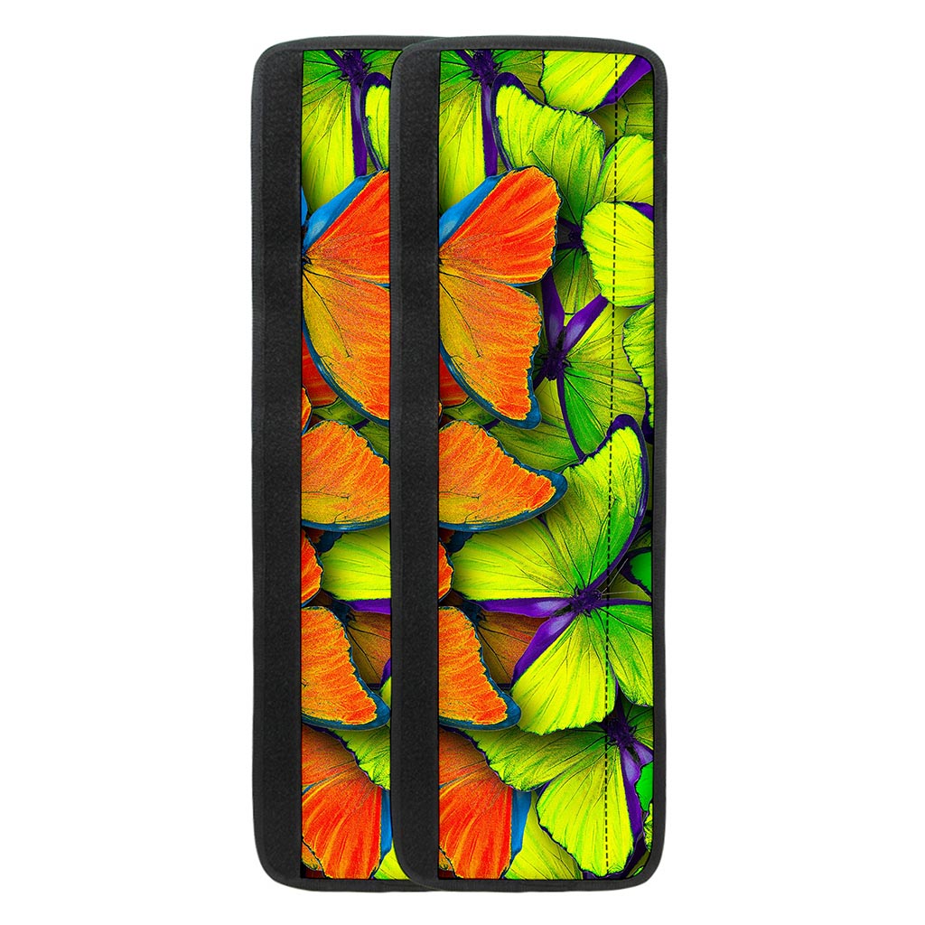 Rainbow Butterfly Pattern Print Refrigerator Handle Covers