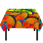 Rainbow Butterfly Pattern Print Tablecloth