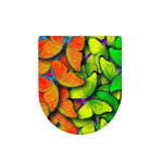Rainbow Butterfly Pattern Print Toilet Lid Cover