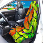 Rainbow Butterfly Pattern Print Waterproof Car Seat Cover