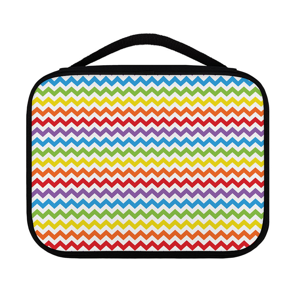 Rainbow Chevron Pattern Print Classic Bible Case