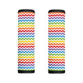 Rainbow Chevron Pattern Print Handle Covers
