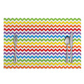 Rainbow Chevron Pattern Print Placemat