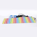 Rainbow Chevron Pattern Print Sports Towel