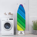 Rainbow Diagonal Lines Pattern Print Ironing Board Cover