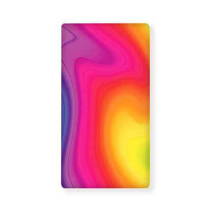 Rainbow Flow Print Baby Crib Sheet