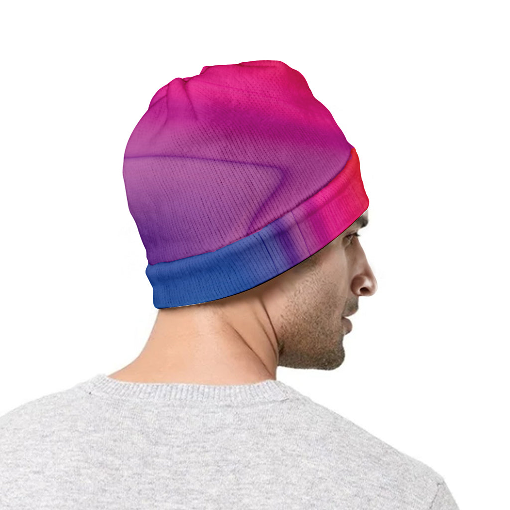 Rainbow Flow Print Beanie