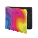 Rainbow Flow Print Bifold Wallet