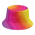 Rainbow Flow Print Bucket Hat