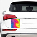Rainbow Flow Print Car Sticker