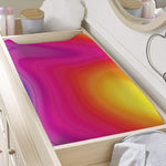 Rainbow Flow Print Changing Pad Cover