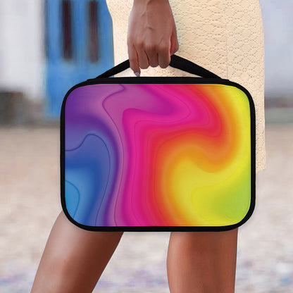 Rainbow Flow Print Classic Bible Case
