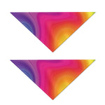 Rainbow Flow Print Dog Bandana
