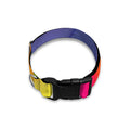 Rainbow Flow Print Dog Collar