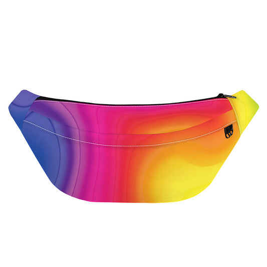 Rainbow Flow Print Fanny Pack