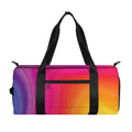 Rainbow Flow Print Gym Bag