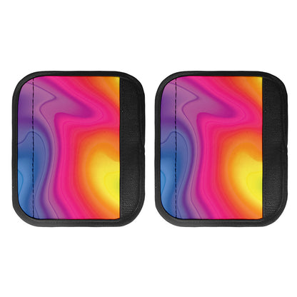 Rainbow Flow Print Handle Covers