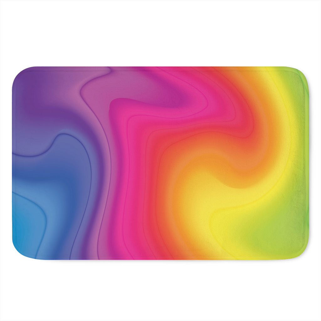 Rainbow Flow Print Indoor Door Mat