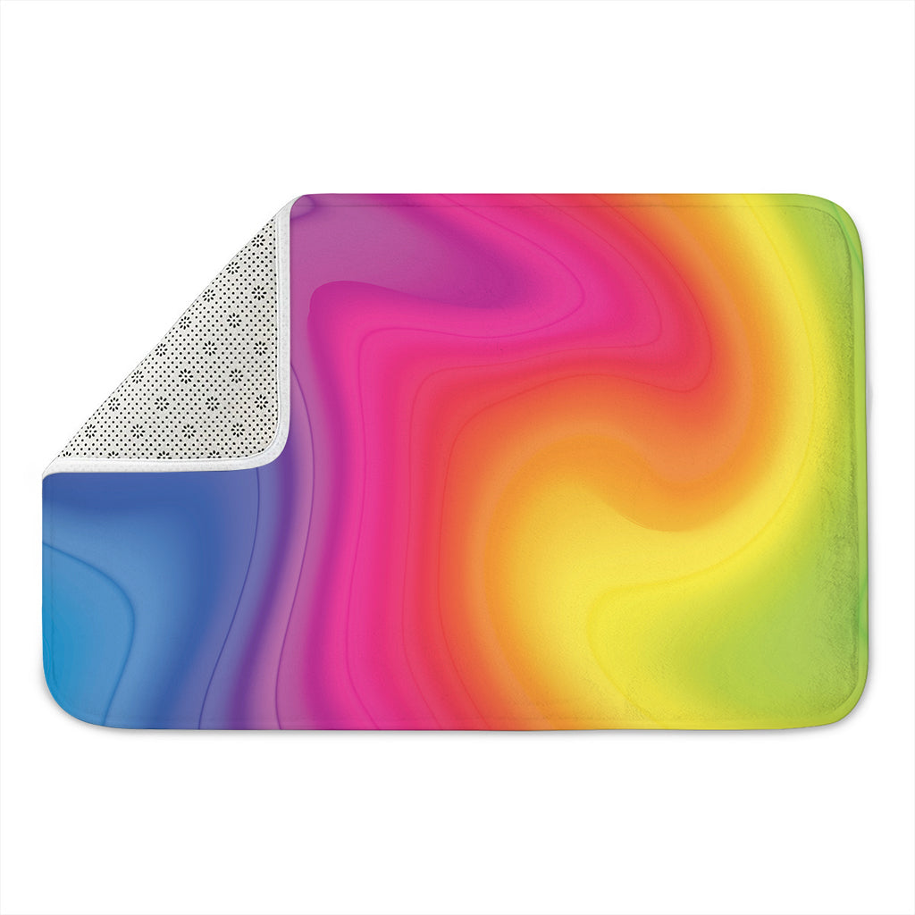 Rainbow Flow Print Indoor Door Mat
