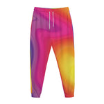 Rainbow Flow Print Jogger Pants